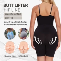New Bodysuit Shapewear Women Tank Top Tummy Control Full Body Shaper Anti Chafing Shorts Slimming Waist Trainer Butt Lifter 5