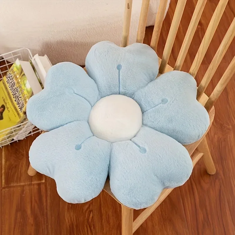 Flower-Shaped Plush Throw Pillow - Comfortable and Cute Mattress and Sofa Decor Cushion, Chair Cushion  floor cushion 6