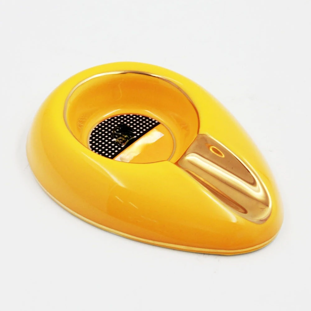 

Portable Cigar Ashtray Home Ceramic Ashtray Luxury Tobacco 1 Rest Holder Cigar Ashtray