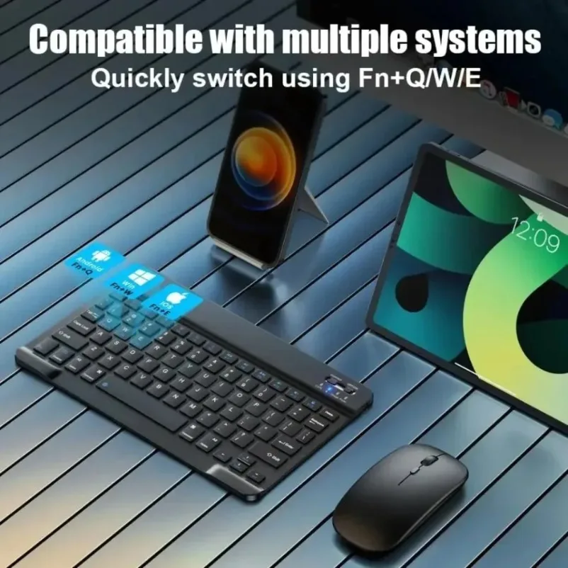 Bluetooth Wireless Mini Keyboard For Laptop Tablet Phone