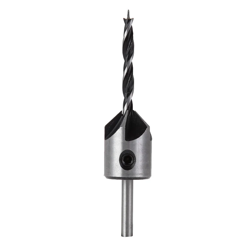 HSS Woodworking Counterbore Drill Bit Set for Wood Chamfer