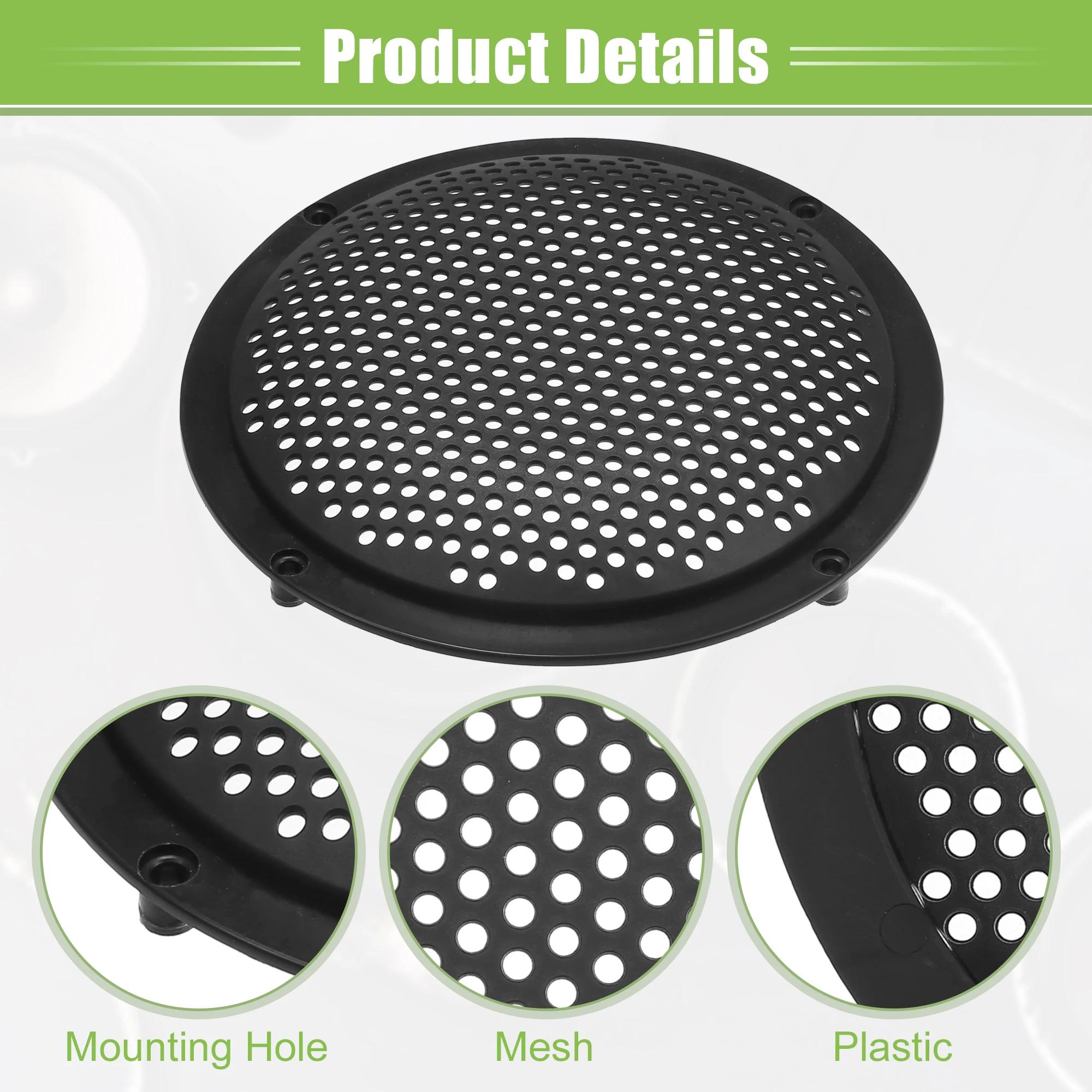 Pz 5.5" Griglia Per Altoparlante In Acciaio Per Auto Per - Foto 12