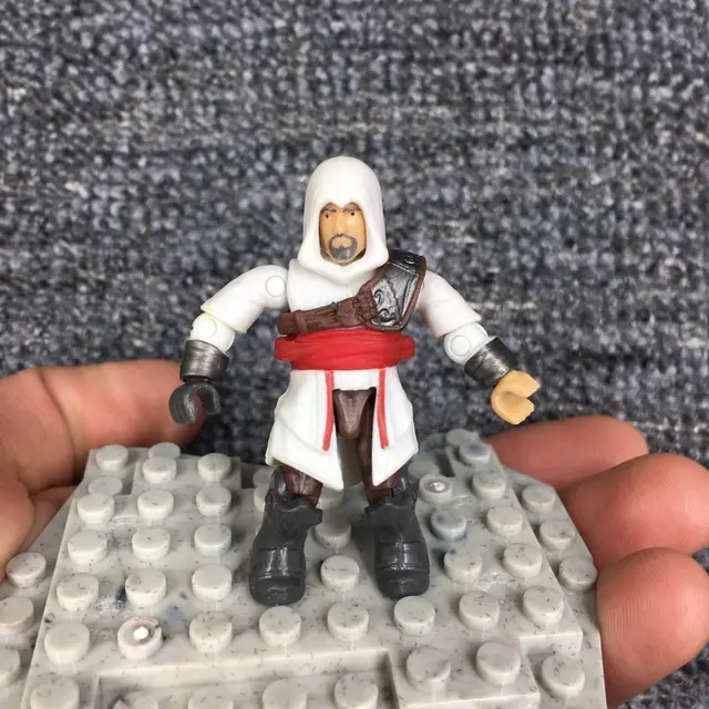 Mega Bloks Original Bulk Halo Minifigure Fate Assassin Creed Movable Soldiers Action Figure Assemble Building Blocks Gift Toys 2