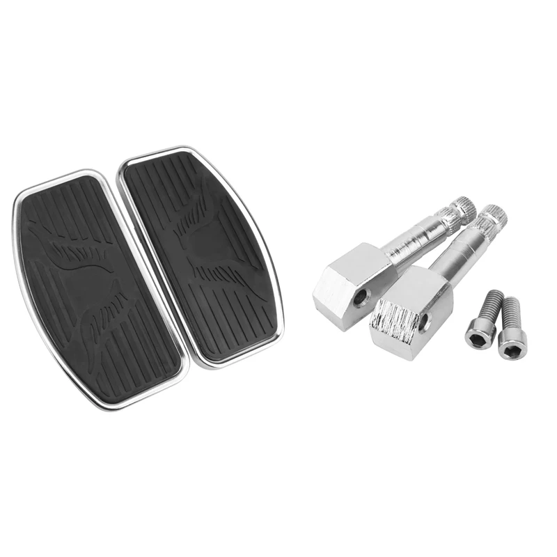 

Motorcycle Universal Footrest Floorboards For Honda VTX Yamaha V-STAR Drag Star Suzuki Kawasaki Replacement Parts