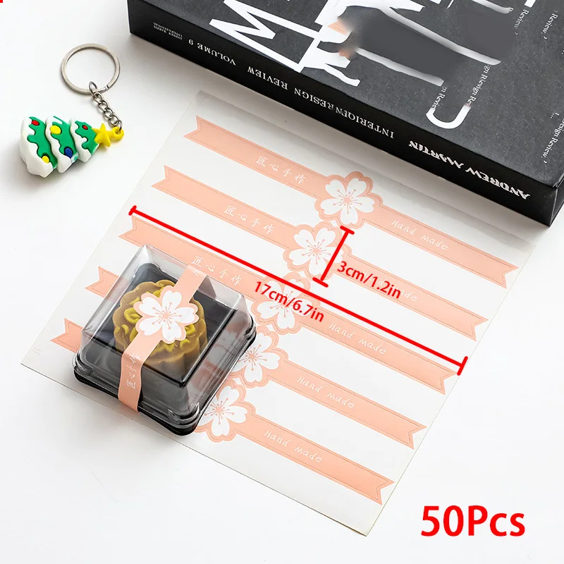 50 Pcs/Pack Pink Bow Stickers Valentine's Day/Wedding/Festival/Birthday  Gift Box Sealing Label Sticker Baked Cake Box Decoration - AliExpress