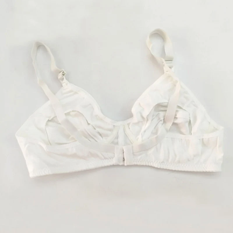 Pure Cotton Nursing Bra Solid Color Soft Women Breastfeeding Prevent Sagging Bras Women Pregnancy Sleep Underwear 6