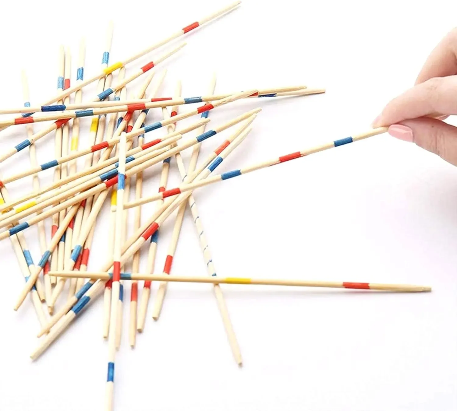 1pcs Wooden Pick Up Sticks Board Game for Kids, board game toys
