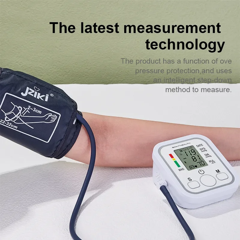 Heart Rate Oximeter Digital Arm Sphygmomanometer Detects Heart Rate And Pulse