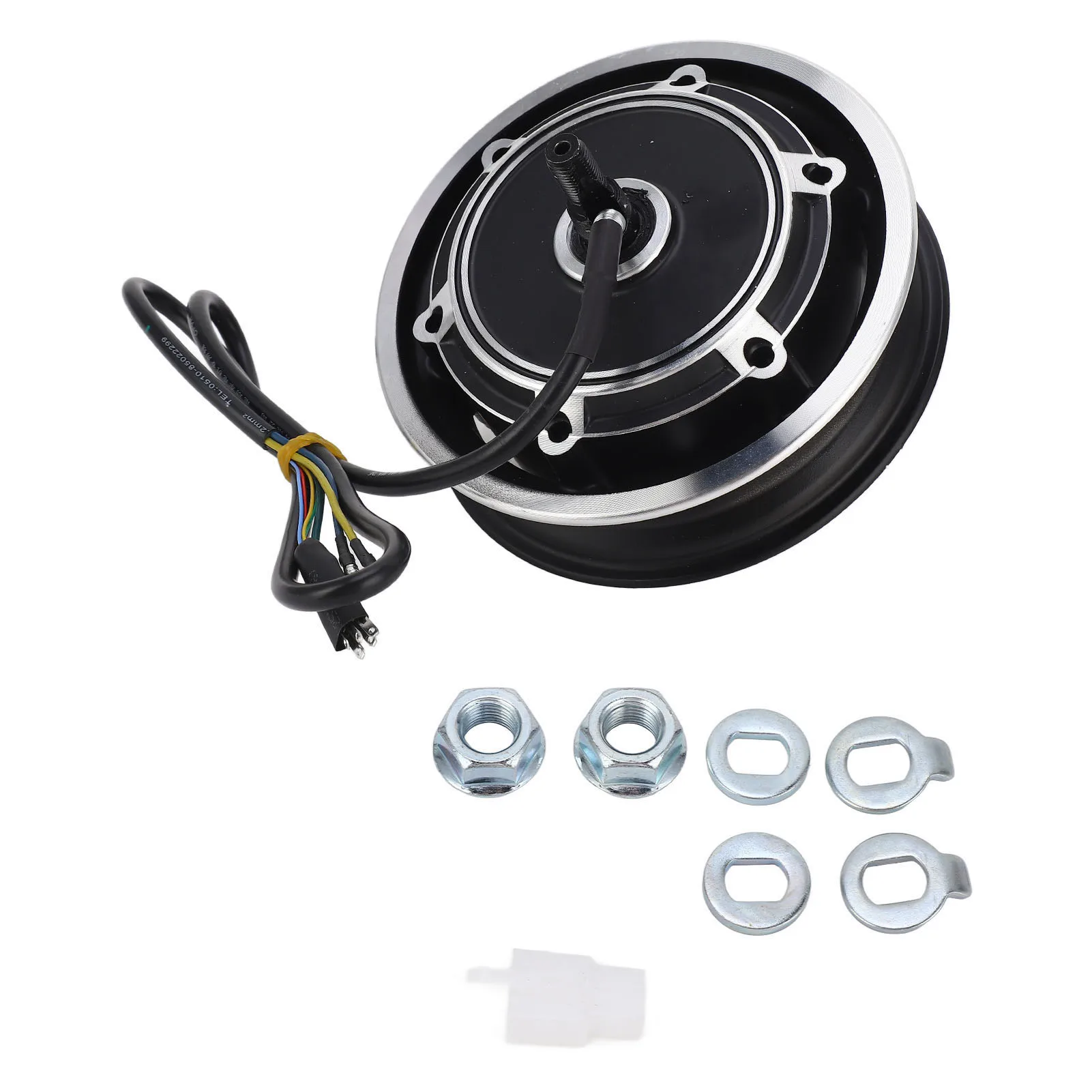 Description Picture 4 of item48V Hub Motor Electric Scooter Hub Motor 48V 1000W Electric Bike Brushless Disc Brake Hub Motor for 10 Inch Outer Tire Hub Motor