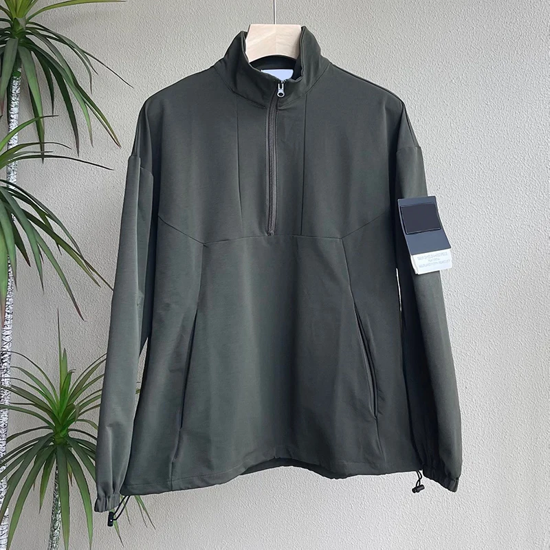 

Men's Half Zipper Work Jacket Coat Outdoor Autumn Winter Windproof Waterproof Jaqueta Masculina MA899