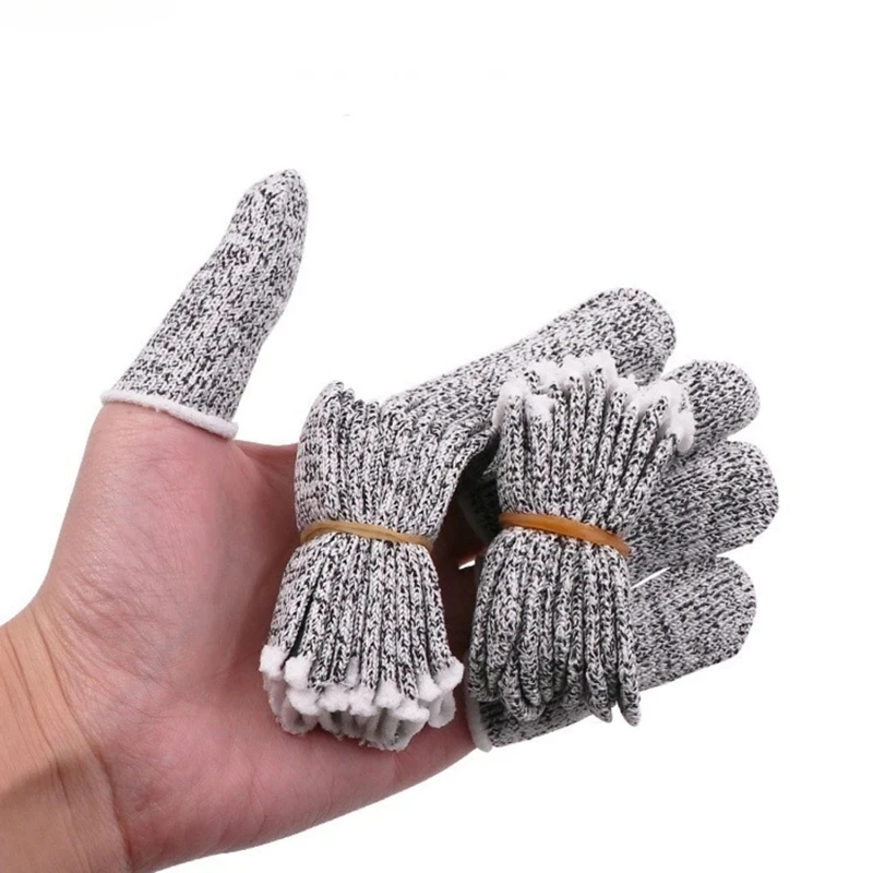 Anti-cut Finger Protector Cover Kitchen Tool Thumb Knife Picker Protection Cutting Gadgets 10/20 Pcs finger protector