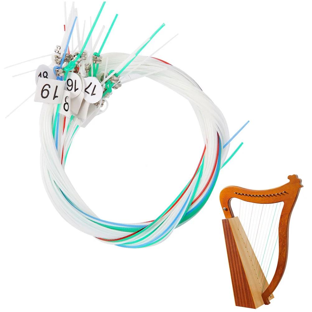 

of Professional Lyre Strings Music Wire Sturdy Strings Nylon Lyre Strings