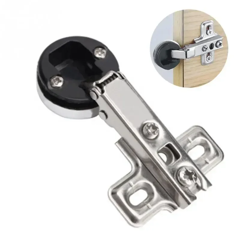 Kitchen Cupboard Glass Door Hinge Home Wine Cabinet Hardware 26mm Cup Screws #734 stainless steel hinges door hinges
