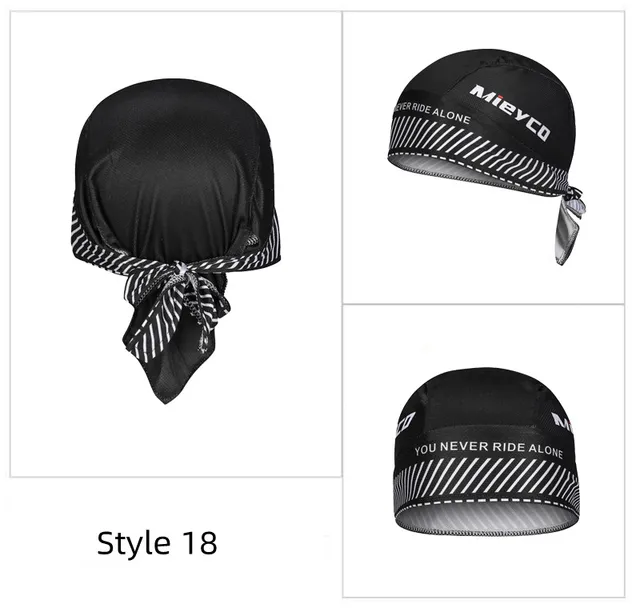 Bandana Sport 3 Pièces - Homme/femme - Respirant, Anti-UV - Pour Cyclisme, Course, Randonnée - Taille Unique