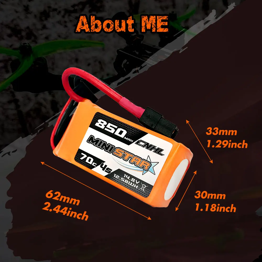 3.Don't overcharge more than 4.2V and don't discharge below 3.2