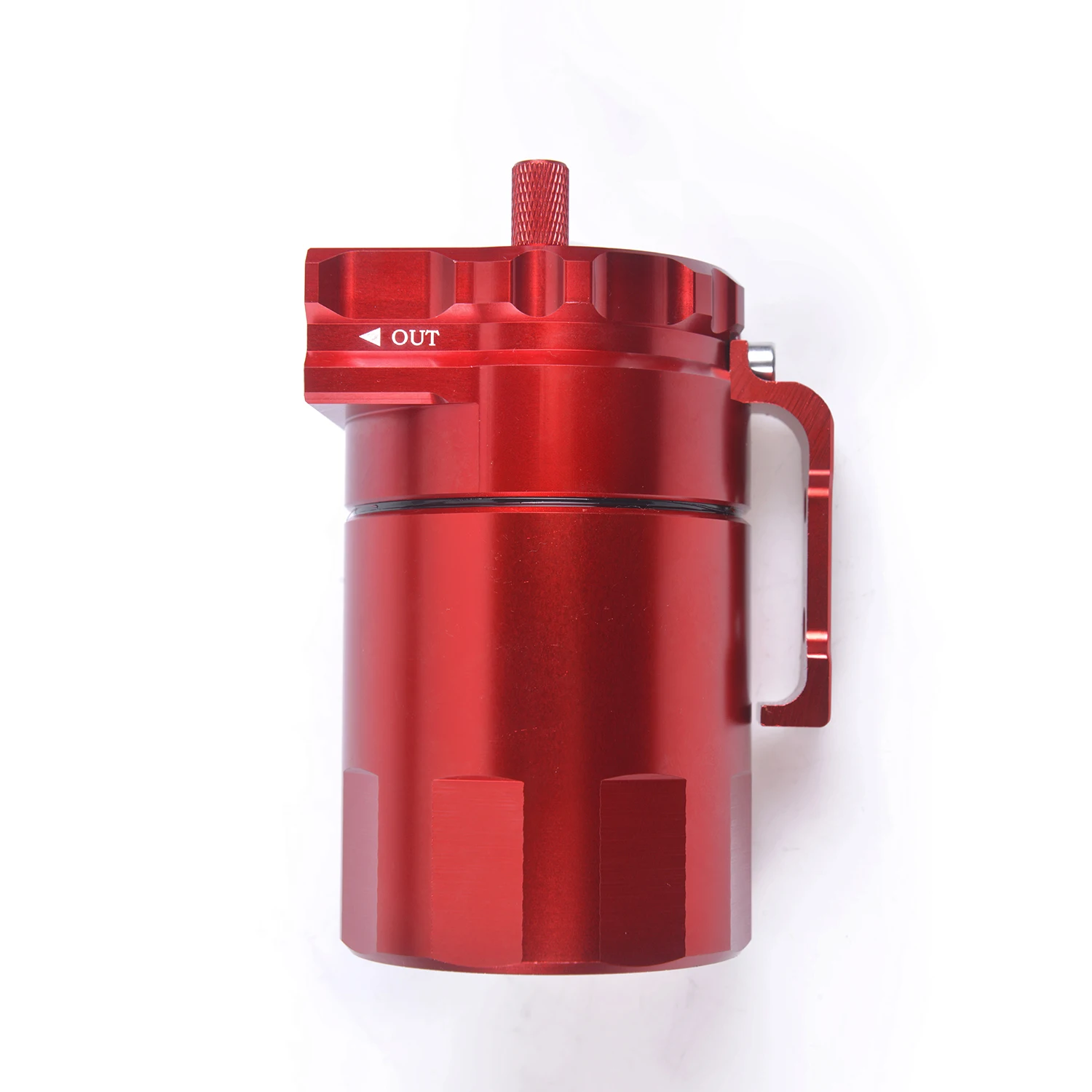 Universeller 4-farbiger verblüffter Aluminium ölfang kann Behälter behälter öltank mit Entlüftung filter OCT-1139 – Detail 18