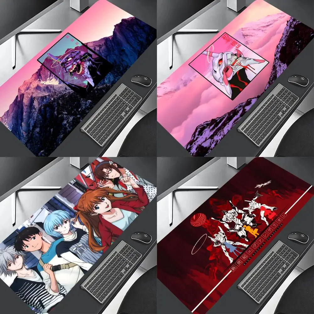 A-Anime Neon Genesis E-Evangeliones  Mouse Pad Professional E-Sports Mouse Pad Fine Surface Gaming Rubber Mouse Pad Smooth Desk Pad
