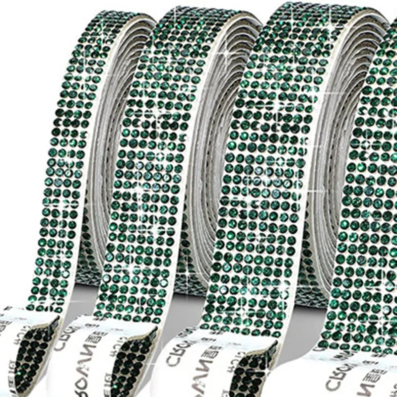 Feuille Auto-adhésive Strass Cristal - Diamant Autocollant Bleu - Uxcell