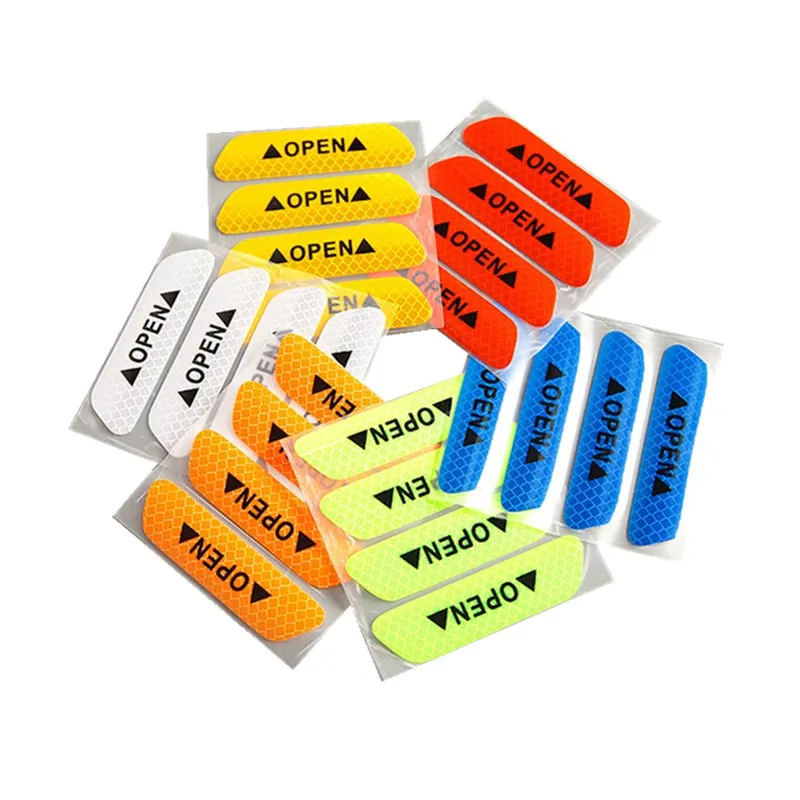 Reflective Car Door Stickers Safety Warning Tapes Accessories