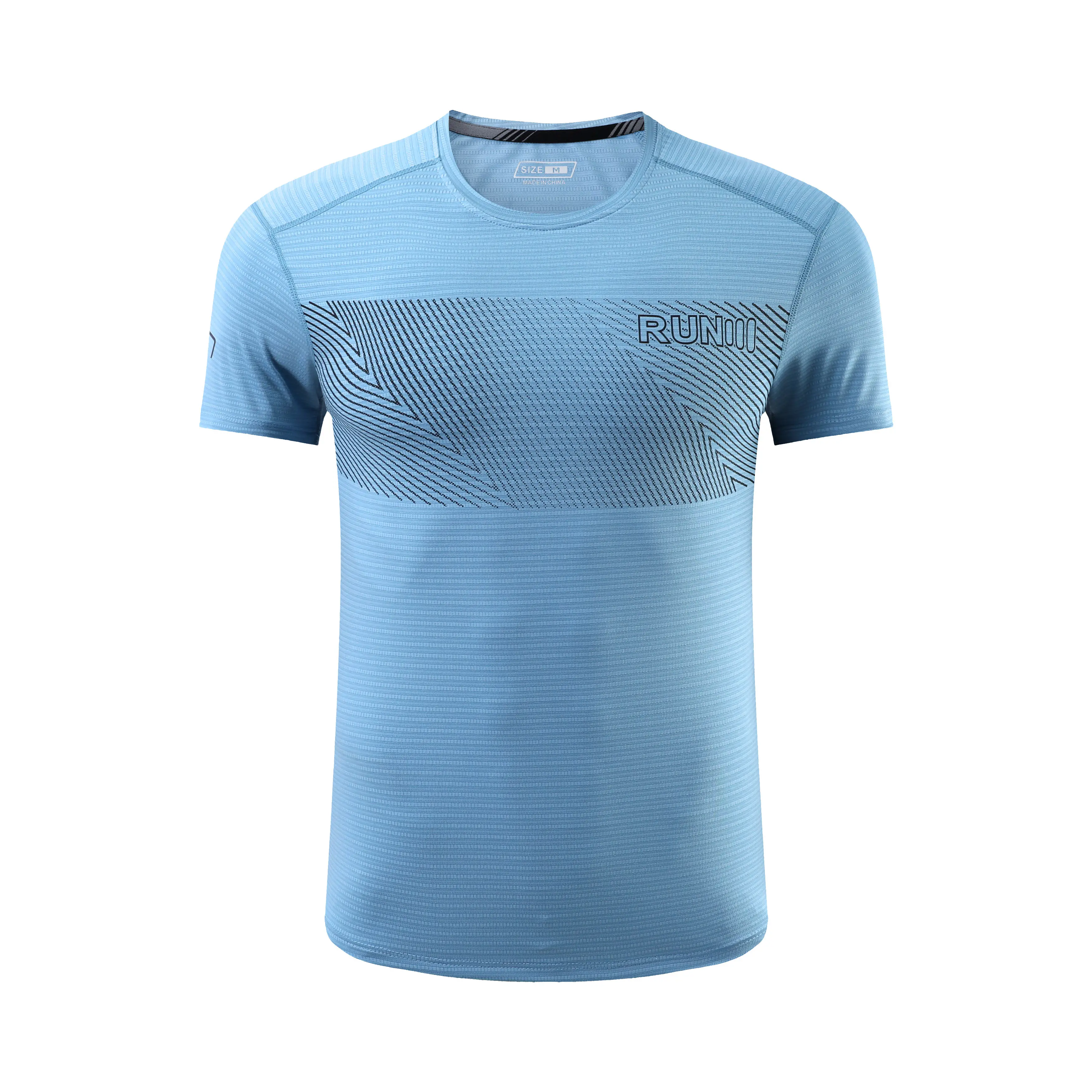 Men Running T-shirt Gym Sport Tracksuit Male Jogging Sweatshirt Homme Athletic Shirt Workout Fitness Clothing Short Sleeve Tops 3