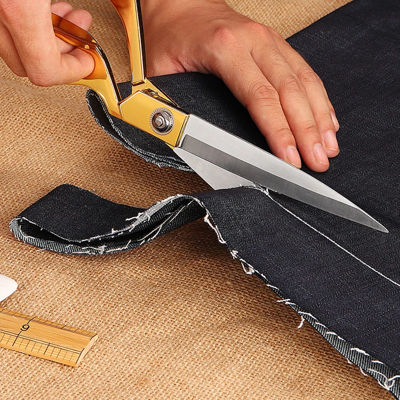 Sewing Scissors Fabric Clothing Sewing Professional Stainless Steel Tailor 8/9.5/10.5 Inch for Home Office Dressmakers
