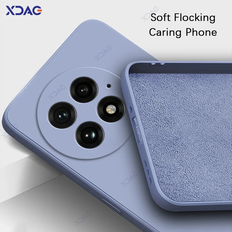 Original Mobile Phone Cases for OnePlus 13 OnePlus13 5G 6.82" 360 Soft Luxury Square Liquid Silicone Back Covers Waterproof Bags phone case phone protector cover phone waterproof case