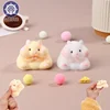 Super Soft Cute Q-Bullet Simulated Hamster Toy Mini Kawaii Squishy Stress Relief Squeeze Toys TPR Decompression Toy 1