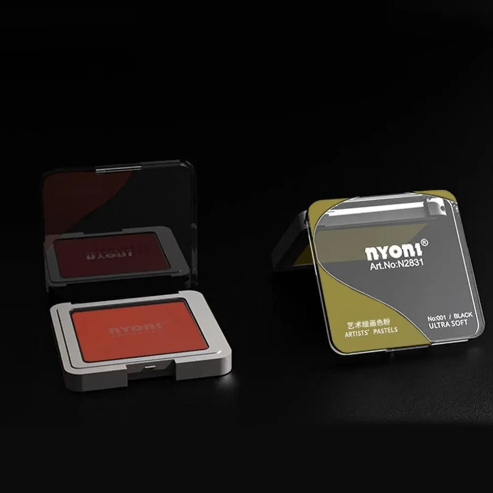 Polveri per schizzi a colori professionali Artista morbido Grafite pastello e disegno al carbone Polveri per schizzi a colori Pigmento sfumabile 6