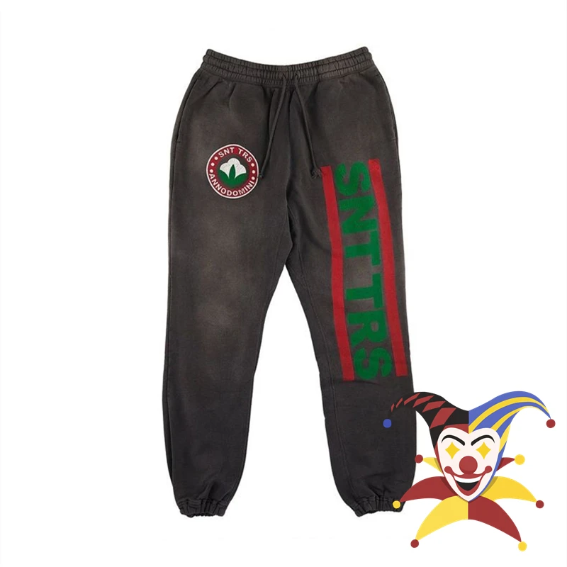 

Vintage Saint Michael Washed Sweatpants For Men Women 1:1 Best Quality Jogger Drawstring Pants