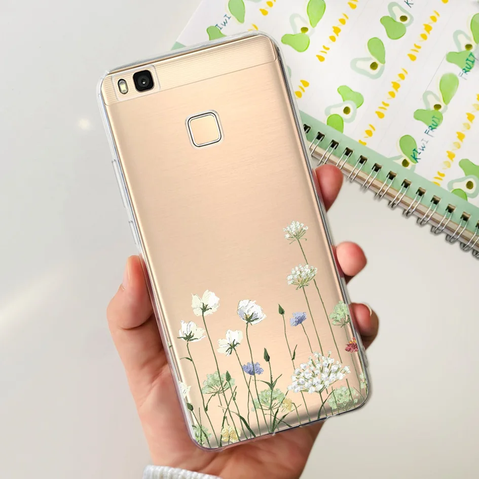 Transparent Soft Silicone Flower Design Case