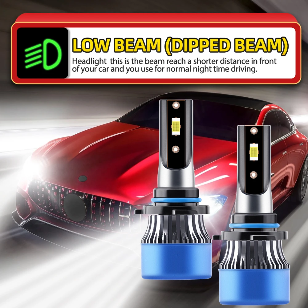 LED 헤드라이트 9006 9005 자동차 조명, 자동차 9145 램프, 쉐보레 실베라도 1500 2003 2004 2005 2006, 150W, 6 개