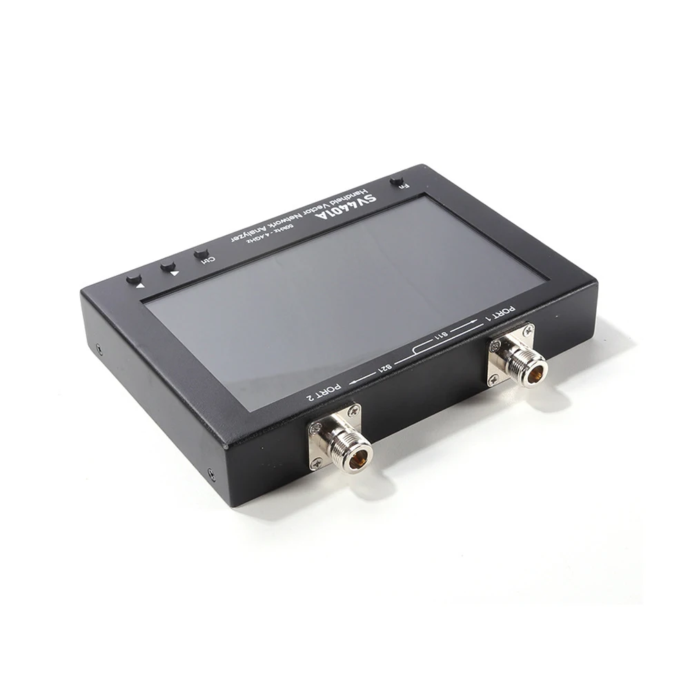 SV4401A Handheld Vector Network Analyzer 50KHz-4.4GHz 7 Inch Touch LCD 50KHz-4.4GHz HF VHF UHF Antenna Analyzer for Nanovna VNA