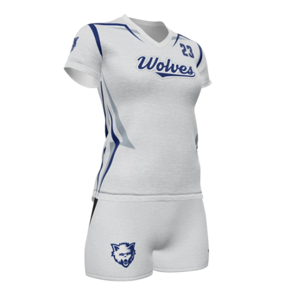 Volleyball Jersey Quick Dry Yoga Workout Outdoor Sports Gym Running T-shirts Shorts Athletic Girls Training Clothes Breathable