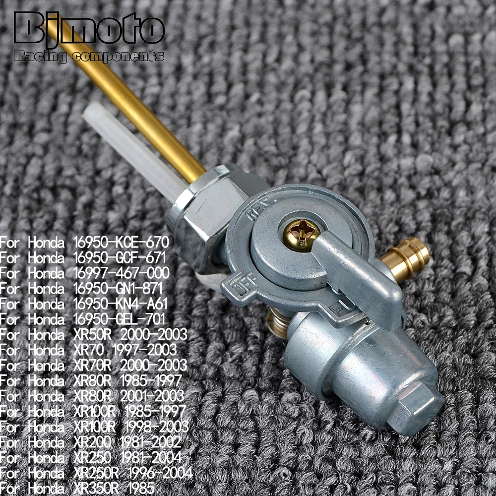 Gas Carburante Rubinetto Rubinetto Valvola Interruttore Pompa Per Yamaha 367-24500-04 Yg5 Yg1 Trailmaster Yz 80 L5T Gt1 G7S G6S Gt80 Gt80Mx Jt1 Jt2