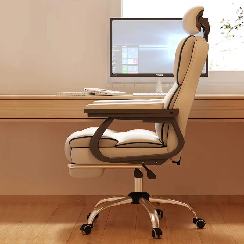 

Barber Bar Office Chair Nordic Executive Mobiles Desk Pedicure Study Swivel Office Chair Massage Full Body Stoel Salon Furniture