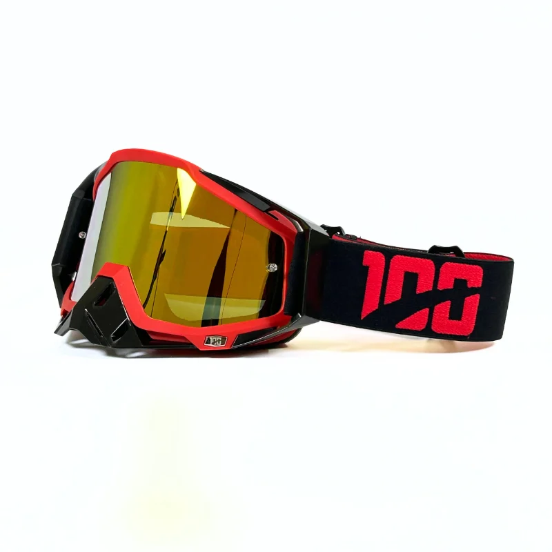 Men's Anti-Fog HD Lens Motorcycle and Motocross Goggles - Windproof Sunglasses for Dirt Bike and Skiing, Factory Wholesale