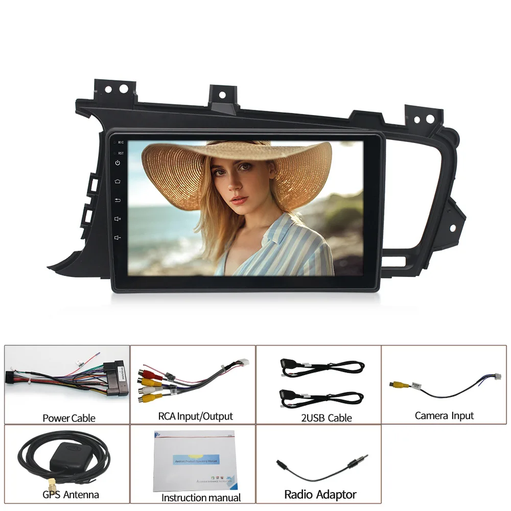 

Автомагнитола 2 Din для Kia K5 Optima 2011-2015 Android 10 4G стерео DVD мультимедиа видеоплеер навигация GPS 2 Din Carplay