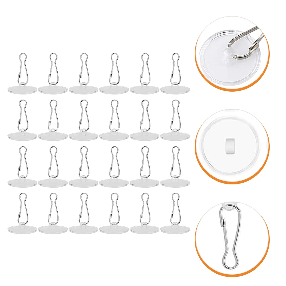 

30 Sets Wall Adhesive Hook Ceiling Hook Decoration Hanger Wall Hooks Heavy Duty Bathroom for Hanging Sticky up Outdoor Adhesive