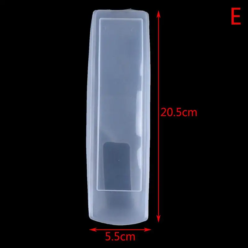 Description Picture 6 of item1Pcs Transparent Dust Protect Protective Storage Bag Portable Silicone Air Condition Control Case TV Remote Control Cover