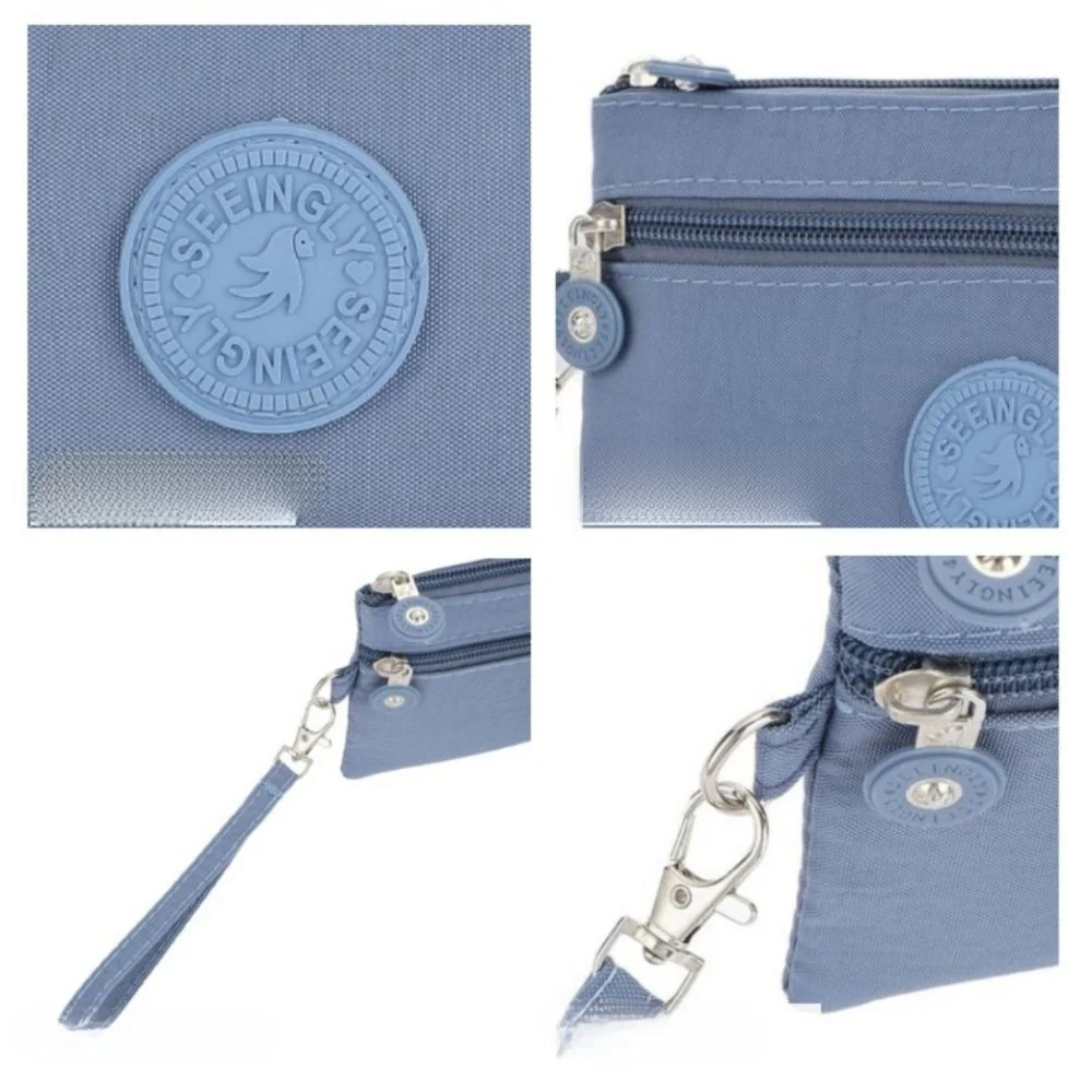 Neue Wasserdichte Frauen Brieftasche Langlebige Tragbare Geldbörse Nylon Tragen-beständig Handy Tasche Damen – Detail 6