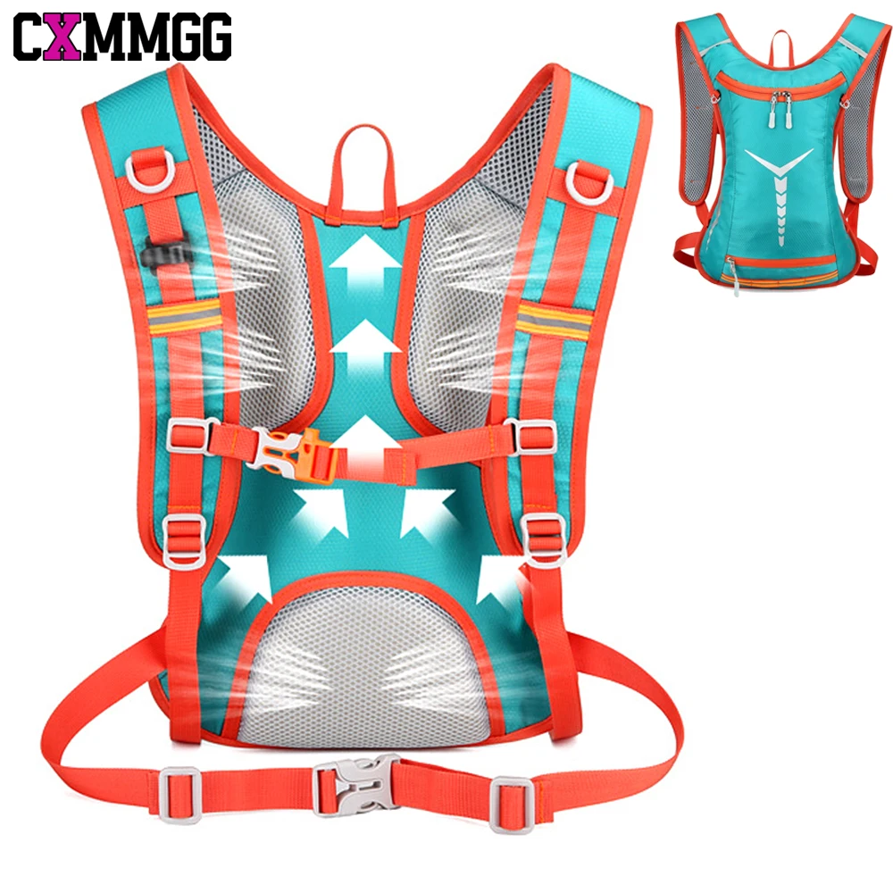 1PCS Lightweight Hydration Backpack-Insulated 2L Water Pack for Running,Hiking,Cycling,Camping-Unisex Design for Men & Women