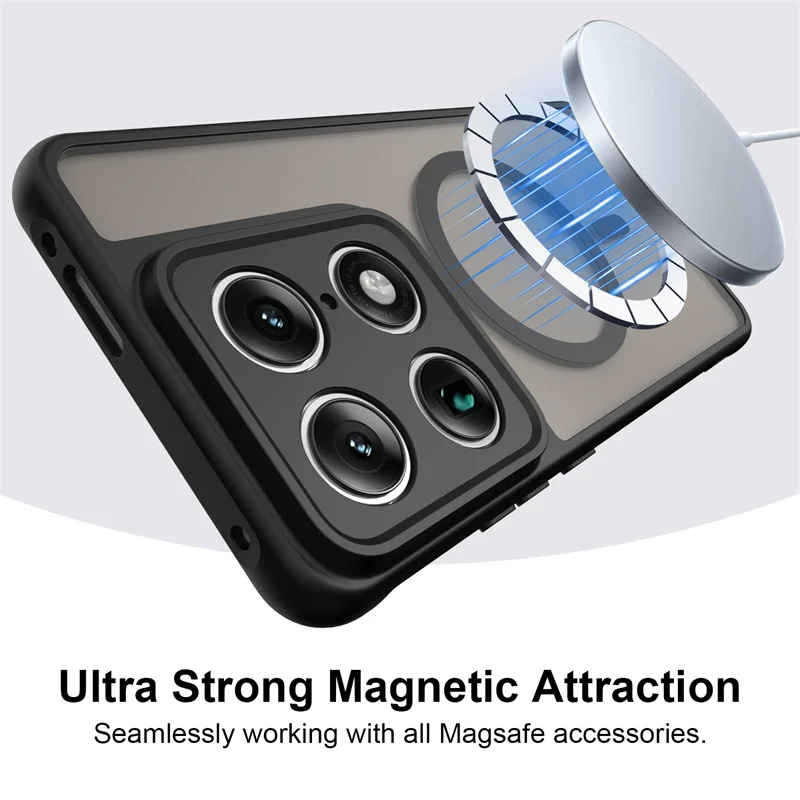 Luxury Magnetic Shockproof Armor Cover - Enhanced Protection Case