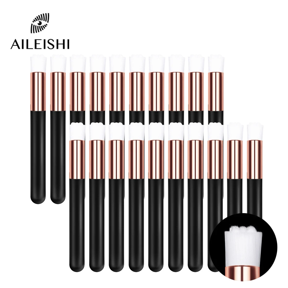 5/20/50/100pcs Wimper Reinigingsborstel Lash Shampoo Borstel Voor Wimper Extensions Peel Off Neus Porie Comedondrukker Tools 1