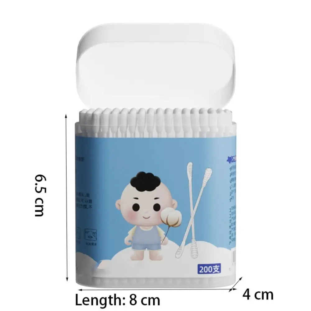 Cotton Baby Ear Swab Extra Thin Stem Newborn Care