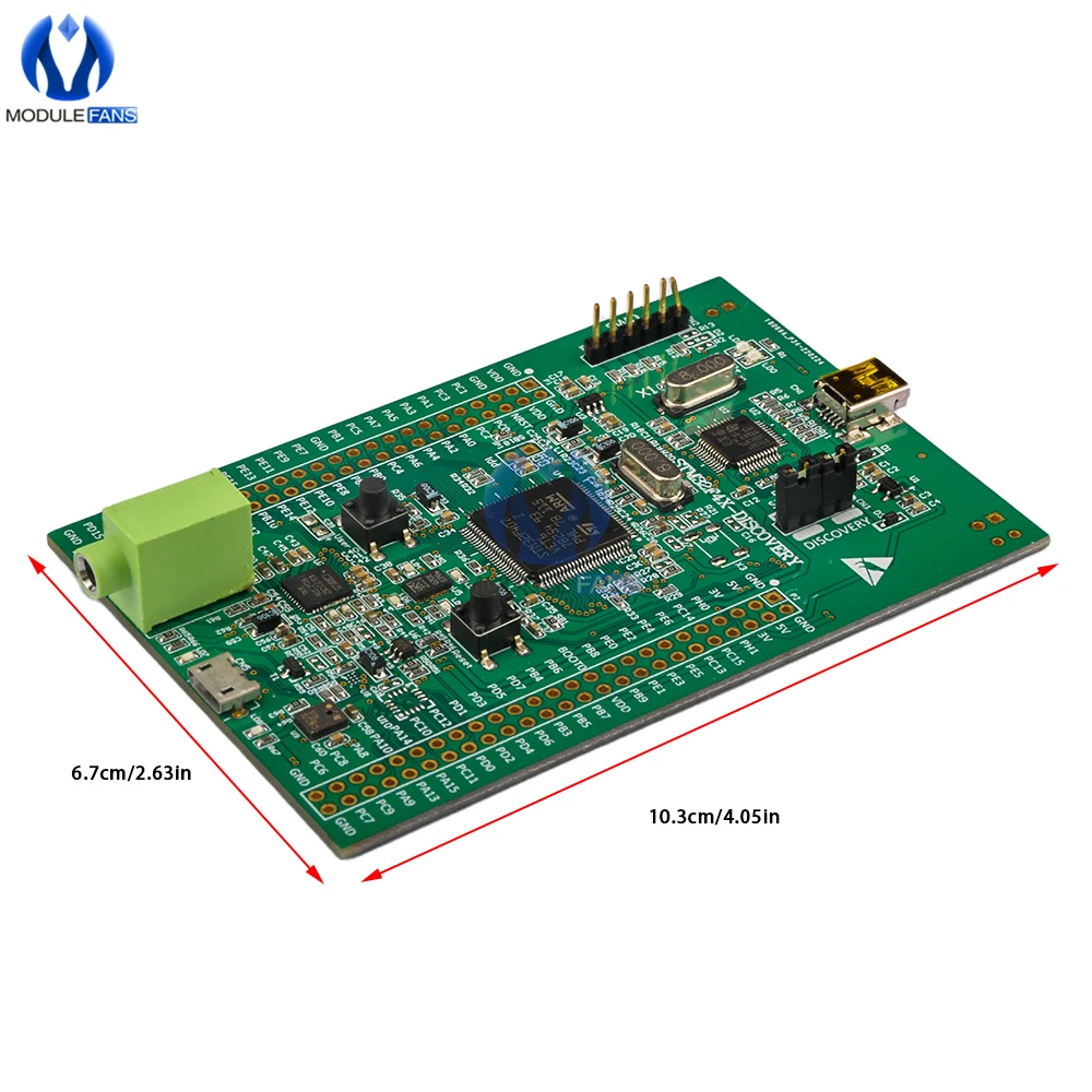Stm32f407 Entdeckung Bord Stm32f4 Cortex-m4 Entwicklung Bord Modul st-link V2 vet6 chip – Detail 6