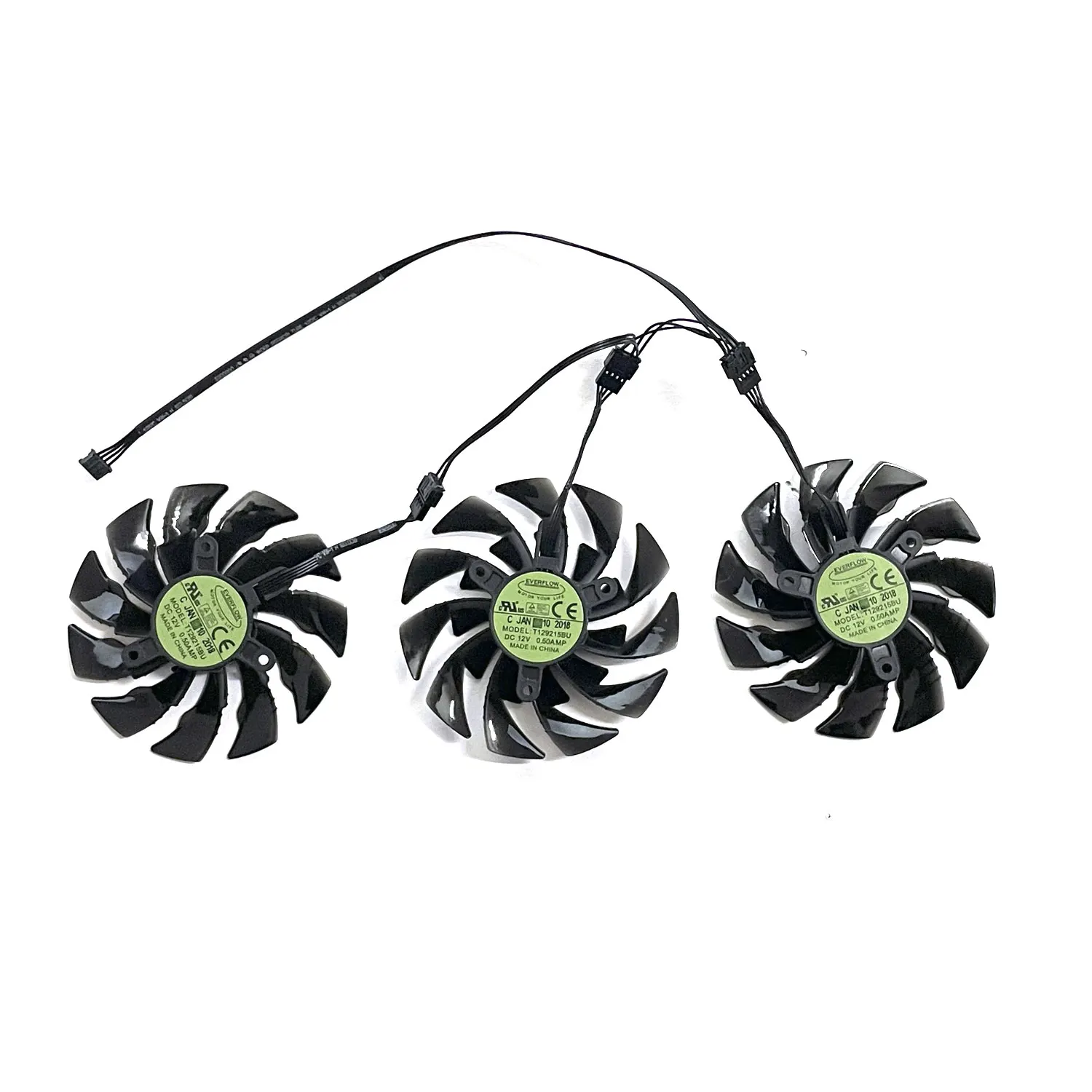 T129215BU PLD10015B12H 95MM 4PIN GTX1080TI GPU fan For Gigabyte AORUS GTX1070 1080 1080TI Xtreme Edition Graphics card cooling f