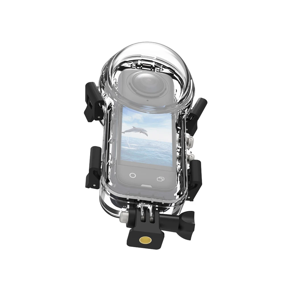 60M Wasserdicht Für Insta360 X5 Unsichtbare Tauchen Fall Gehäuse Fall Unterwasser Schutzhülle Abdeckung Panorama Kamera Zubehör – Detail 3