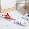 80cm Inflatable Airliner Toy Classic Toy 2 Colors Aircraft Planes Inflatable Airliner PVC Float Airplane Kid Birthday Gift 2