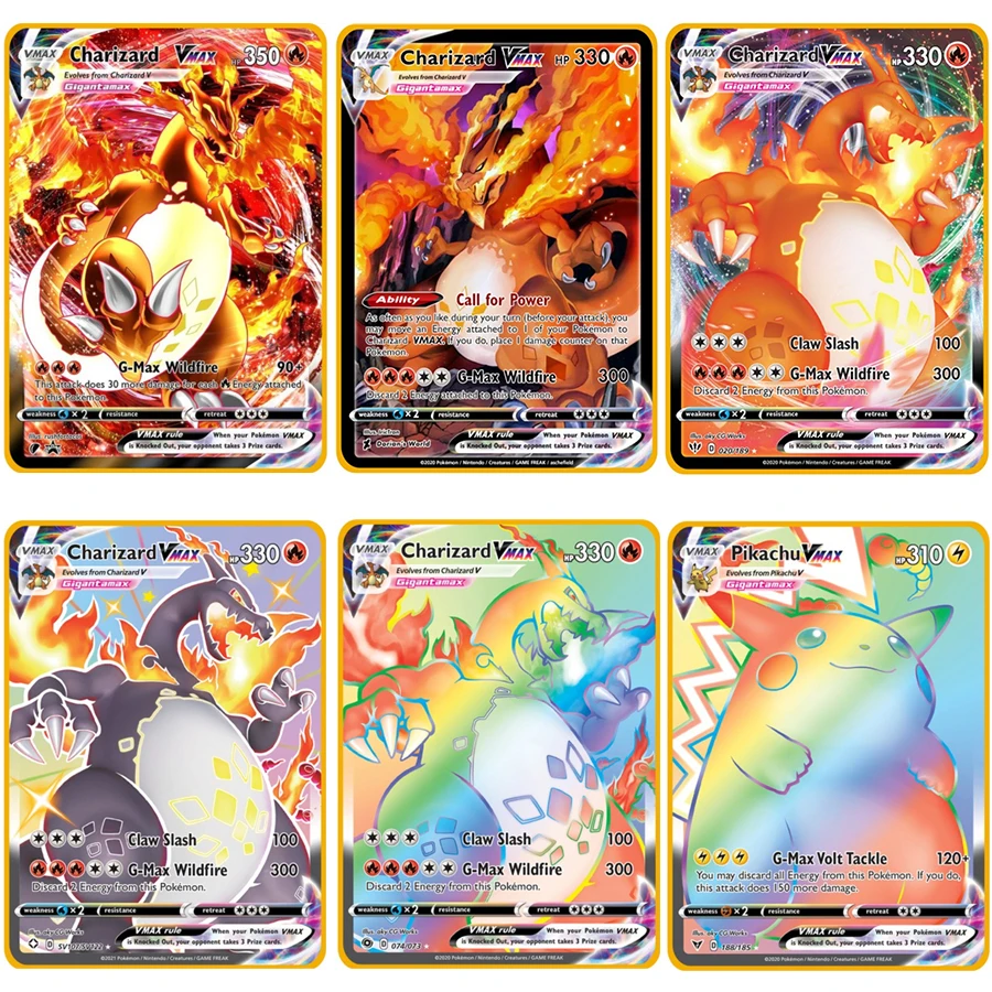 Anime Pikachu Metal Card Pokemon Cards Eevee Charizard Evolution Battle  Games Collection Playing Cards Christmas Kids Toys Gift|Game Collection  Cards| - AliExpress