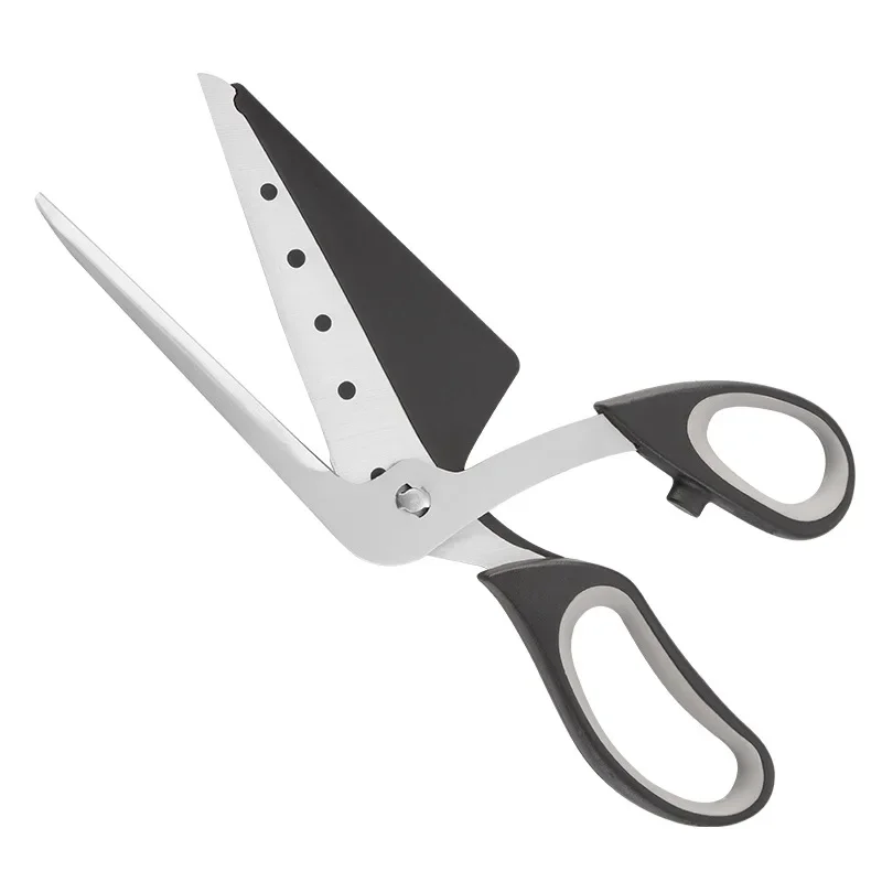 Description Picture 4 of itemProfessional Pizza Scissors Detachable Sharp Stainless Steel Blade Pizza Cutter Scissors Easy Cutting Pizza Spatula Slicer Tools